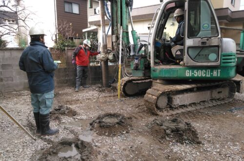 春日井市Y様邸　地盤補強工事