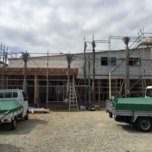 木造福祉施設建前