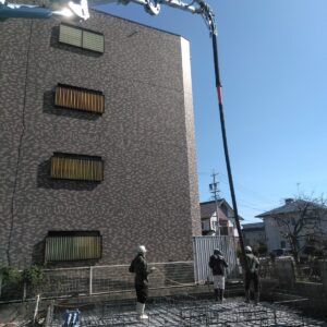 春日井市Y様邸ｺﾝｸﾘｰﾄ工事