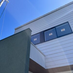 豊山町O様邸外部足場バラシ完了